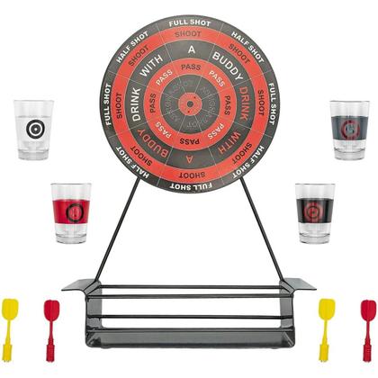 Imagem de Jogo de Dardos Magnético Drink Shot com 4 Dardos e 4 Copos