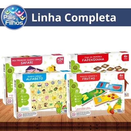 Imagem de Jogo De Dominó 31 Peças Alfabeto Madeira Infantil Educativo Pedagógico