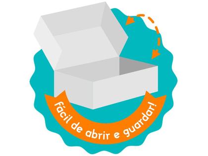Imagem de Jogo de Dominó Frutas Toyster Brinquedos 28 Peças 