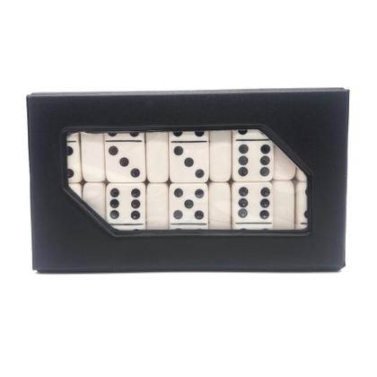 Jogo De Domino Profissional branco Grosso Super Resistente - Euclides Jordao Imagem de Jogo De Domino Profissional branco Grosso Super Resistente