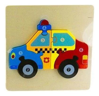 Imagem de Jogo De Encaixe Em Madeira Brinquedo Educativo Montessori