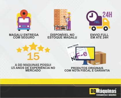 Imagem de Jogo De Facas Inox 6 Peças Plenus Preto Com Suporte De  Madeira Tramontina - 23498015