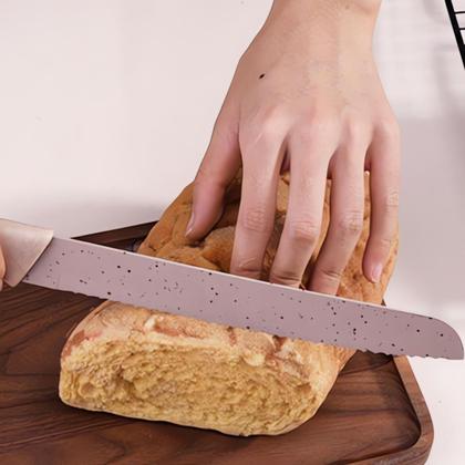 Imagem de Jogo De Facas Premium 6 Peças Aço Inox Cabos Coloridos