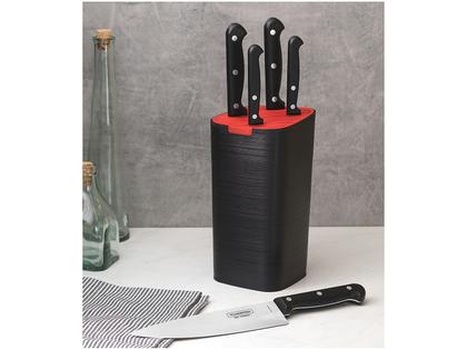 Imagem de Jogo de Facas Tramontina Inox com Suporte