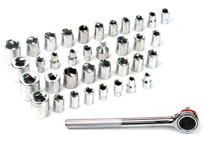 Imagem de Jogo De Ferramentas 169 Peças Com Maleta E Furadeira Parafusadeira Sem Fio A Bateria 21V