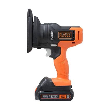 Imagem de Jogo de Ferramentas Black & Decker Matrix 20V com 6 Cabeçotes Combinados Bivolt MTX20K6A-BR