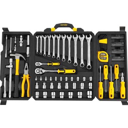 Imagem de Jogo De Ferramentas Com 110 Peças E Maleta 3599000110 Vonder