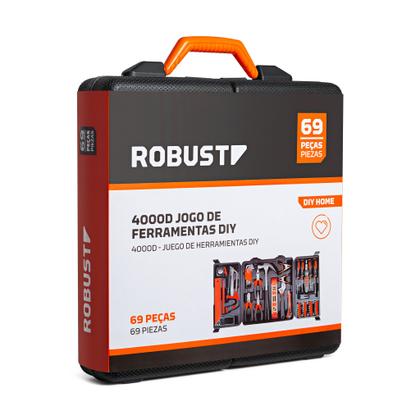 Imagem de Jogo de ferramentas diy 69 pcs 4000d s21003069 robust