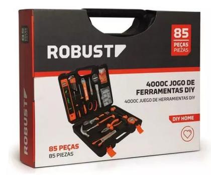 Imagem de Jogo de ferramentas diy 85 peças 4000c - robust (s21003085) s21003085 4000c