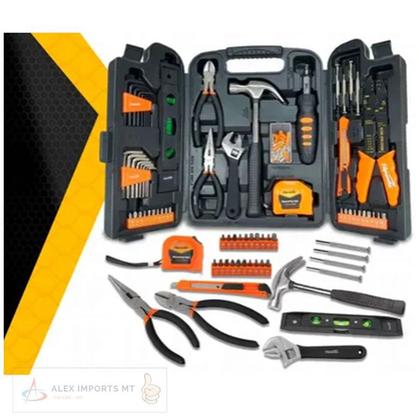 Imagem de Jogo De Ferramentas Kit 129 Peças C Maleta Soquete e Chaves