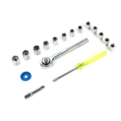 Imagem de Jogo De Ferramentas Manual Chave Catraca 16 Peças