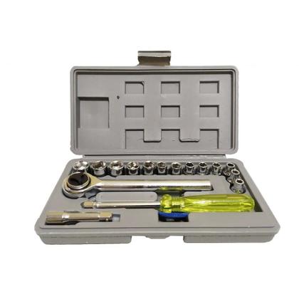 Imagem de Jogo De Ferramentas Manual Chave Catraca 16 Peças