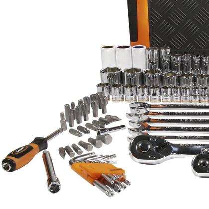 Imagem de Jogo de Ferramentas Oficina Master com Chaves Combinadas com Catraca 178 Peças