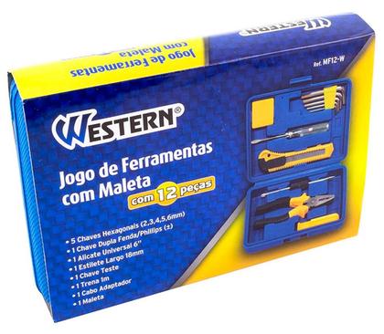 Imagem de Jogo De Ferramentas Profissional C/ Maleta 12 Peças