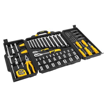 Imagem de Jogo de Ferramentas Vonder 3599110128 Maleta com 128 Peças para Praticidade