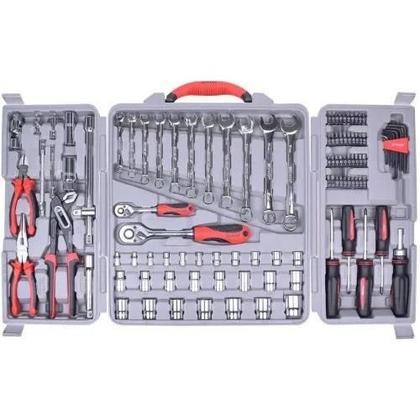 Imagem de Jogo De Ferramentas Worker Com 110 Peças E Maleta Dobrável