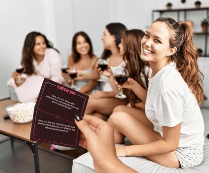 Imagem de Jogo de festa BLY Games Catch Up! Noite de meninas com mais de 18 anos com conversa