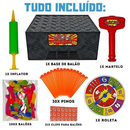 Jogo De Festa Com Caixa De Balão Explodindo 4097 Paki Toys