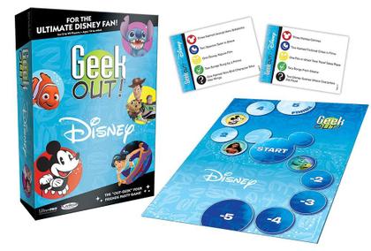 Imagem de Jogo de Festa USAOPOLY Geek Out! - Curiosidades Disney (10+ Anos)
