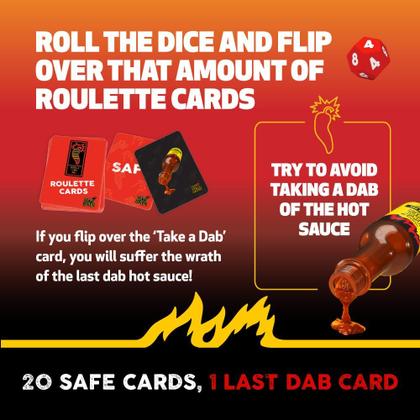 Imagem de Jogo de Festa Wilder Hot Ones Roleta - Molho Picante e Cartas