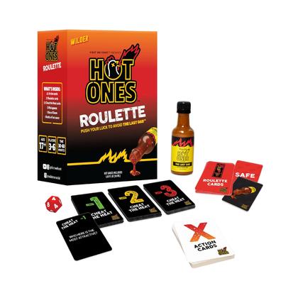Imagem de Jogo de Festa Wilder Hot Ones Roleta - Molho Picante e Cartas