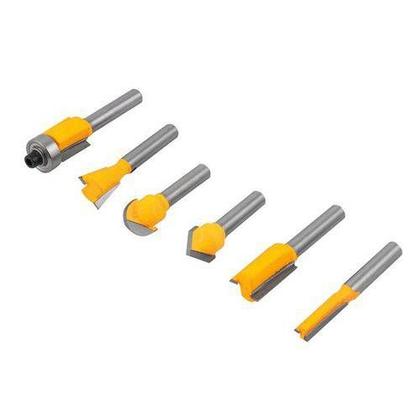 Imagem de Jogo de Fresas Para Madeira  6 unidades