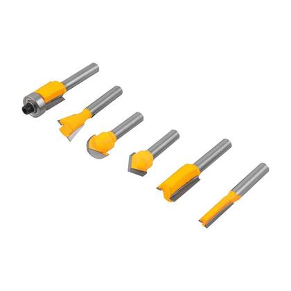 Imagem de Jogo de fresas para madeira com 6 peças vonder