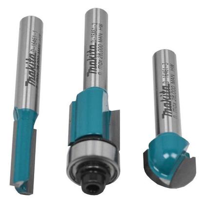 Imagem de Jogo de Fresas para Tupia 3 Peças D-16461 Makita