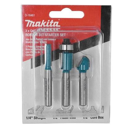 Imagem de Jogo de Fresas para Tupia 3 Peças D-16461 Makita