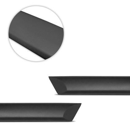 Imagem de Jogo de Friso Lateral Gol Voyage Parati Saveiro 1987 a 1992 Preto Modelo Original