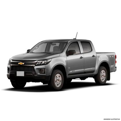 Imagem de Jogo de Friso Lateral S10 2012 a 2024 Prata Shark