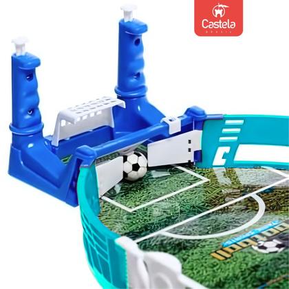 Imagem de Jogo de Futebol de Mesa Pinball 2 Jogadores Infantil Tabuleiro - Castela