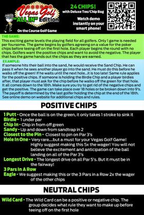 Imagem de Jogo de golfe Vegas Golf All-in Edition com camiseta grátis