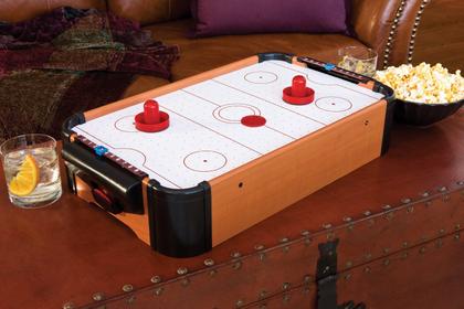 Imagem de Jogo de hóquei aéreo de mesa Yardlio, compacto e portátil de 22 polegadas