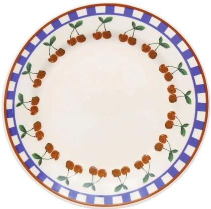 Imagem de Jogo de Jantar 20 PC Oxford em Ceramica Alto Brilho BLUE CHERRY