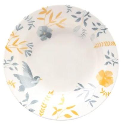 Imagem de Jogo de Jantar Alto Brilho 20 PC Ceramica Inglesa Yellow Birds