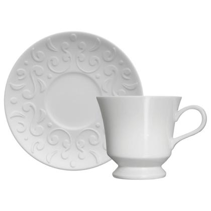 Imagem de Jogo de Jantar Chá 20 Peças Branco Tassel Germer Porcelanas