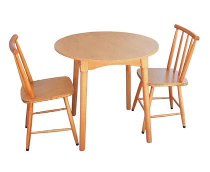 Imagem de Jogo de Jantar Colonial Brisa Mesa 80cm Mel/Sinamão + 02 Cadeiras Mel - Rustico Linda