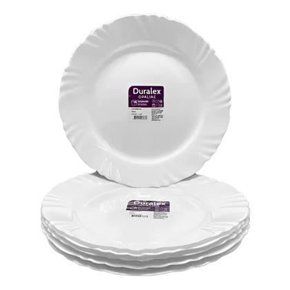 Imagem de Jogo De Jantar E Sobremesa Branco 24 Peças Completo