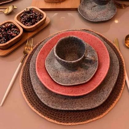 Imagem de Jogo De Jantar Em Porcelana Ryo Com 30 Peças Oxford