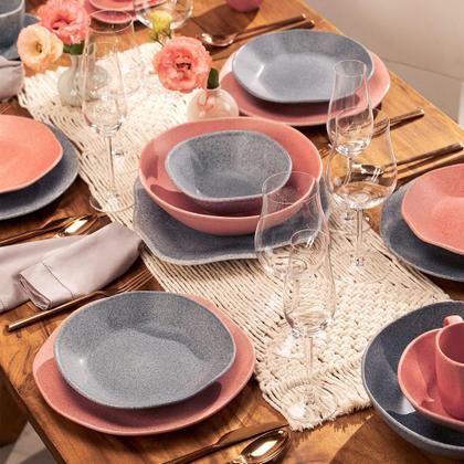 Imagem de Jogo De Jantar Em Porcelana Ryo Com 30 Peças Oxford