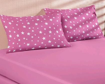 Imagem de Jogo de Lençol 2 peças Aconchego Clamatex  2 Peças