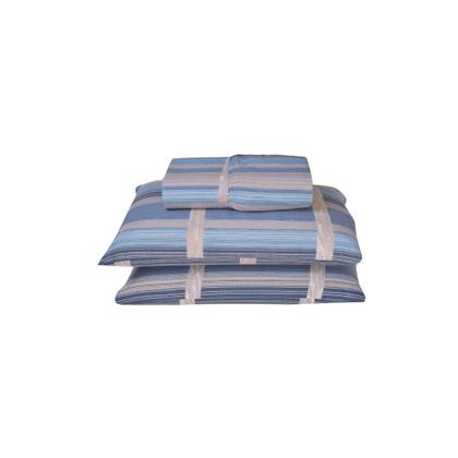 Imagem de Jogo de Lençol 3 Pçs Casal Padrão Dia a Dia Simples Estampado Percal 180 Fios com Elástico