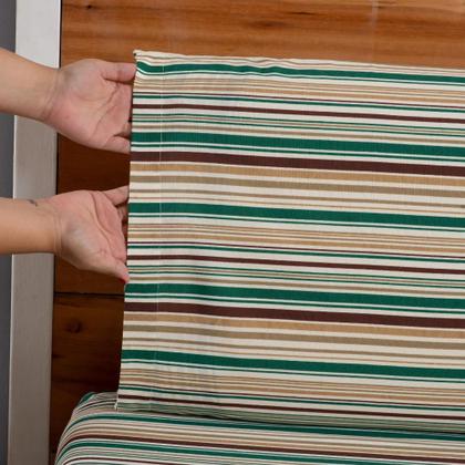 Imagem de Jogo de Lençol 3 Pçs Casal Queen Dia a Dia Simples Estampado Percal 180 Fios com Elástico