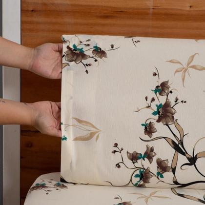 Imagem de Jogo de Lençol 3 Pçs Casal Queen Dia a Dia Simples Estampado Percal 180 Fios com Elástico