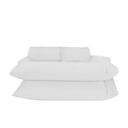 Imagem de Jogo de Lençol 3 Pçs Simples com Elástico Casal King Percal 180 Fios