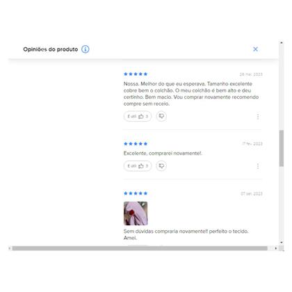 Imagem de Jogo De Lençol 300 fios Casal Padrão 3  Peças Com Elástico