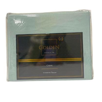 Imagem de Jogo de Lençol 4 Peças Golden Rozac 200 Fios Hypercal Quenn