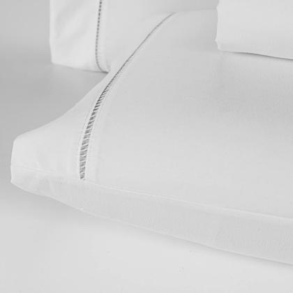 Imagem de Jogo De Lençol 400 Fios Percal Poliéster Liso Toque Macio com Elástico Diversos Tamanho Solteiro Casal Queen King Size