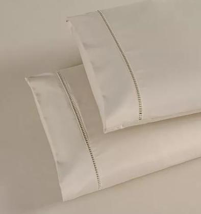 Imagem de Jogo de Lençol 400 Fios Ponto Palito Solteiro 02 Peças